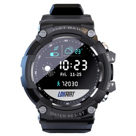 LOKMAT ATTACK 2 Smartwatch 1.28'' TFT LCD Screen Bluetooth 5.1 Black