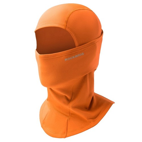 ROCKBROS Snowboard Face Mask Windproof Orange