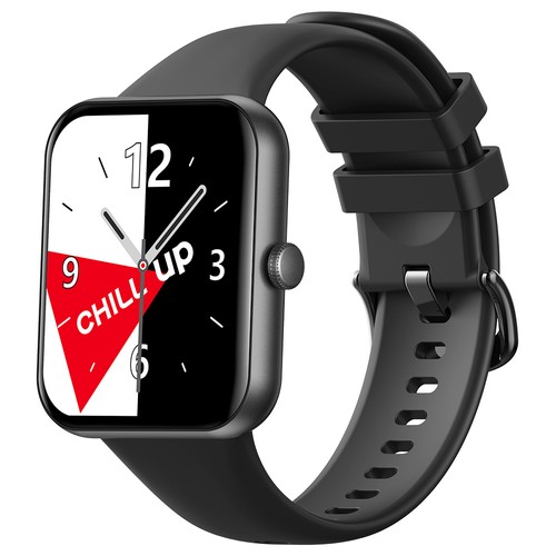 SENBONO L32 Smartwatch 1,83'' stor skärm Bluetooth 5.0 sportklocka Puls, blodtryck, blodsyremätare - svart