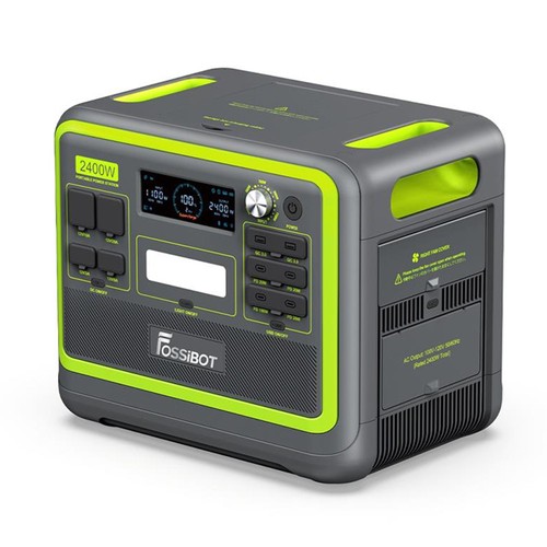 FOSSiBOT F2400 2048Wh Portable Power Station Green JP Plug