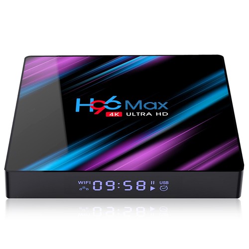 H96 MAX-3318 Android 9.0 TV-BOX RK3318 2G/16G 2.4G 5G WIFI 100M LAN USB3.0