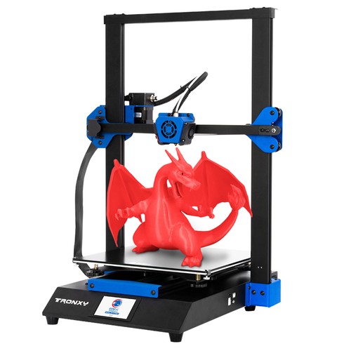 TRONXY XY-3 Pro 3D Printer, Titan Extruder, 150mm/s Speed, Ultra Silent Motherboard, Resume Printing, 3.5-Inch Touch Screen, 300x300x400mm
