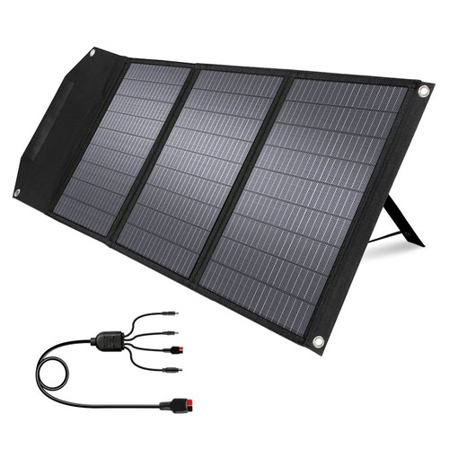 ロックパルス　ROCKPALS ソーラーパネル　60W ROCKPALS RP081 60W Portable Solar Panel With Bracket