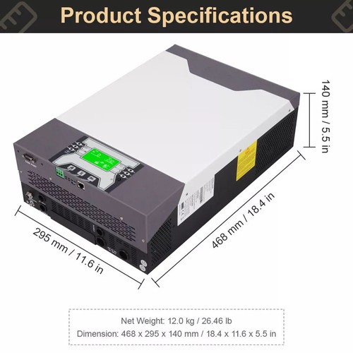 DAXTROMN 5KW Hybrid Solar Inverter