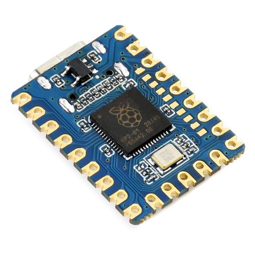 Waveshare RP2040-Zero, ett Pico-liknande MCU-kort baserat på Raspberry Pi MCU RP2040, Mini ver.