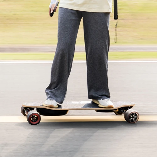 MEEPO Shuffle (V4) 620W x 2 Electric Skateboard - Black/Red for sale online