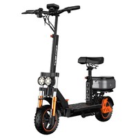 KuKirin M5 Pro Electric Scooter 1000W Motor 52Km/h Max Speed 48V 20Ah Battery With 70KM Range, Dual Disc Brakes, 7 Lights, Multiple Speed Modes 120KG Max Load with Detachable Seat IP54