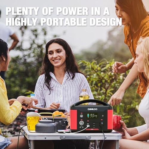 GOOLOO P600 600W 626Wh Portable Power Station