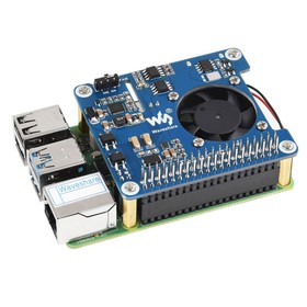 Waveshare Power Over Ethernet HAT (C) pour Raspberry Pi 3B+/4B