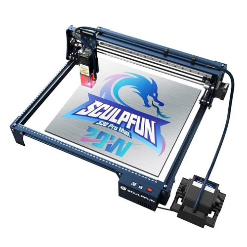 Sculpfun S9 Laser Engraving Machine Air Pump Ultra-thin Beam
