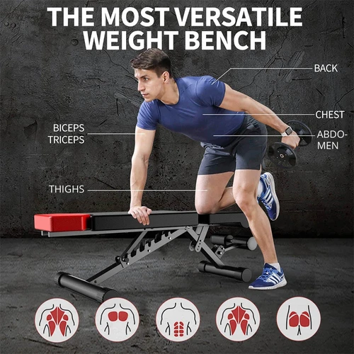 Finer Form 5-in-1 Foldable Weight Bench