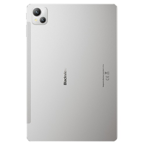 Blackview Tab 13 Tablet 6GB RAM 128GB ROM MTK Helio G85 Prozessor Android 12, 13MP 8MP Kamera 7280mAh Akku - Silber