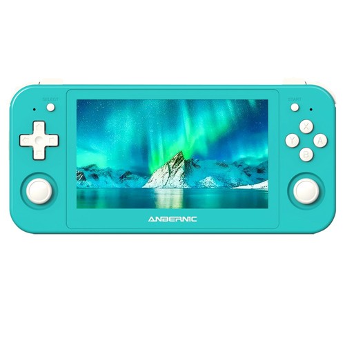 ANBERNIC RG505 Handheld Game Console+256GB TF Card 4000 Games, Unisoc Tiger  T618 64-bit Cota-core, 4.95'' OLED Touch Screen, 4+128GB Memory, Android