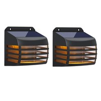 [2Pcs] Solar LED Fence Lights