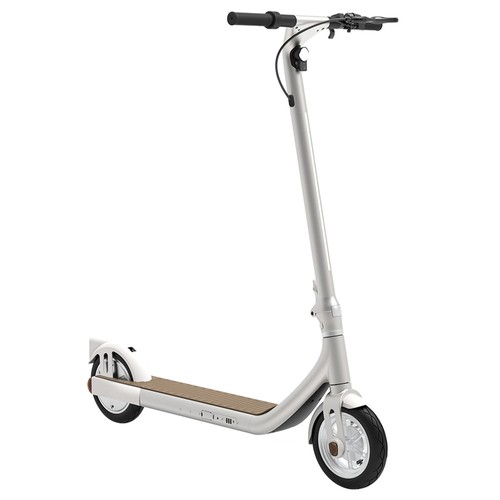 Atomi Alpha Electric Scooter 9 tums däck 650W Motor 10Ah Batteri 25km/h Max hastighet Support App Control - Vit