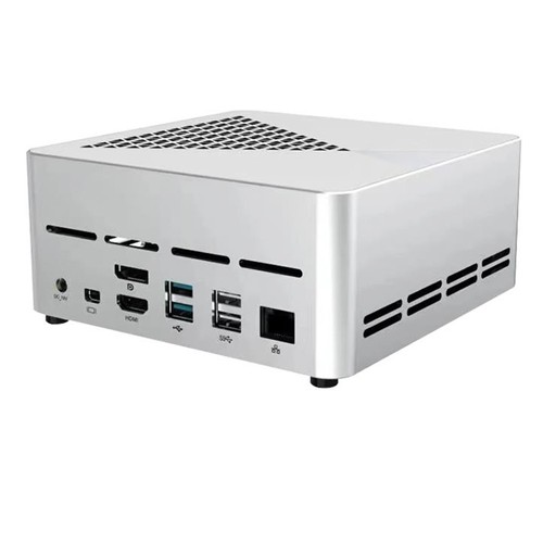 RX1 Mini PC Windows 11 4K Mini PC G5900 Processor UHD610 Grafik 8GB DDR4 256GB SSD WiFi 6 HDMI 1.4 Bluetooth 5.2 - EU-kontakt