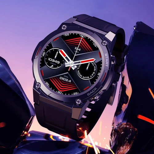 2023 World Premiere]Zeblaze Vibe 7 Pro Smart Watch 1.43'' AMOLED Display  Hi-Fi Phone Calls Military-grade Toughness