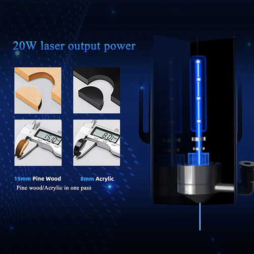 Longer Ray5 20W Laser Air Assist Pump 30L/min for Laser Engraver Cutting  Machine