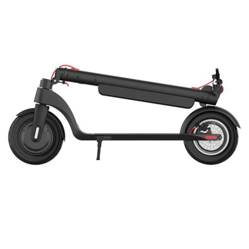 AOVO X8 Elektroroller 10 Zoll Reifen, 36V 10Ah Akku 350W Motor, 25km/h Höchstgeschwindigkeit 30-48km Reichweite, 3 Geschwindigkeiten, Schwarz