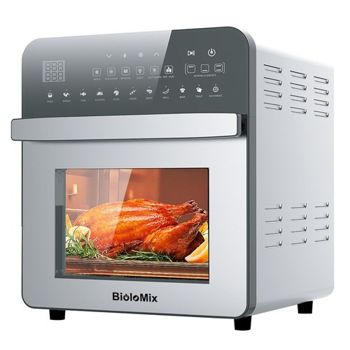 Involly AF-150ID 1600W Air Fryer Oven, 18 in 1 Countertop Mini Oven, 15L  Capacity, 3-Layer, LED Touch Screen 