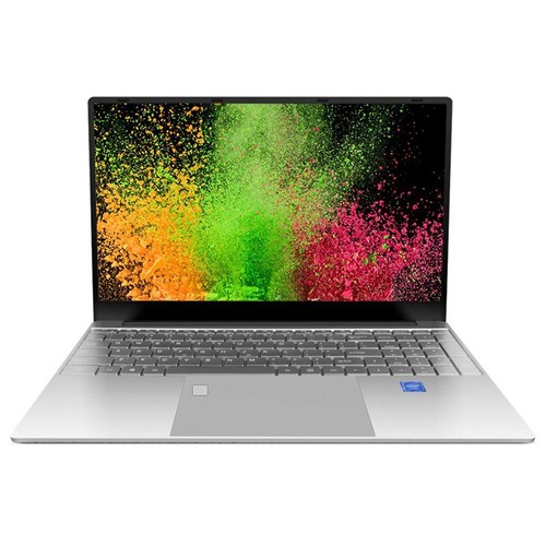 HONGO H15 Laptop 15.6'' 1080P LCD Screen, Intel Celeron N5095 CPU, 12GB DDR4 256GB SSD, Windows 10, Fingerprint Unlock