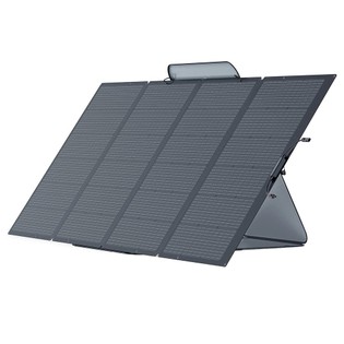 EcoFlow 400W Portable Solar Panel with Kickstand Case, 22.4% Conversion Efficiency, Waterproof IP68