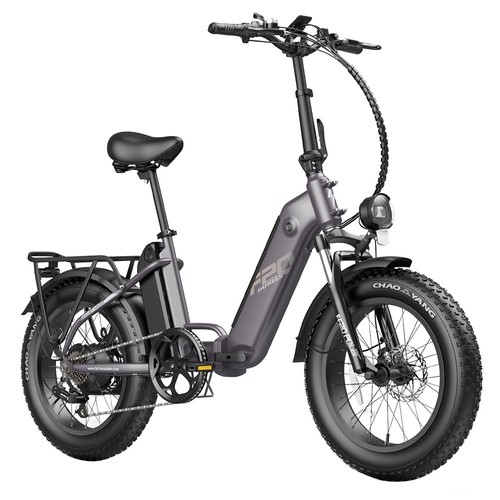 Fafrees FF20 Polar E-Bike 40Km/h 500W 48V 10.4AH Dual Battery Grey | Europe