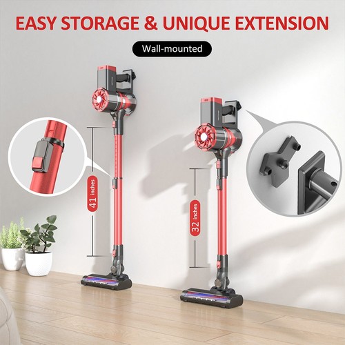 PRETTYCARE W100 Cordless Vacuum Cleaner