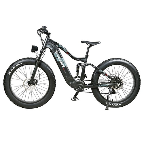 Samebike RS-A08 Elektrofahrrad 48V 17AH 35Km/h 750W Bafang Motor Schwarz