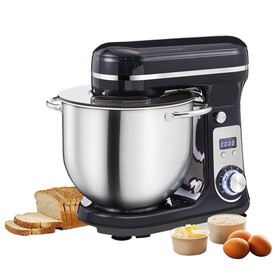 BioloMix 6L Stand Mixer Stainless Steel Bowl 6-speed Kitchen Food Blender Cream Egg Whisk Cake Dough Kneader Bread Maker