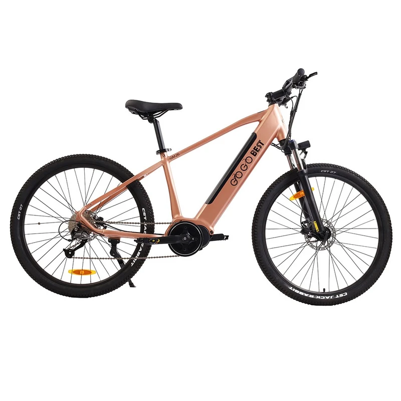 GOGOBEST GM26 Electric Bike 36V 10Ah 25km h 250W Mid Motor Gold