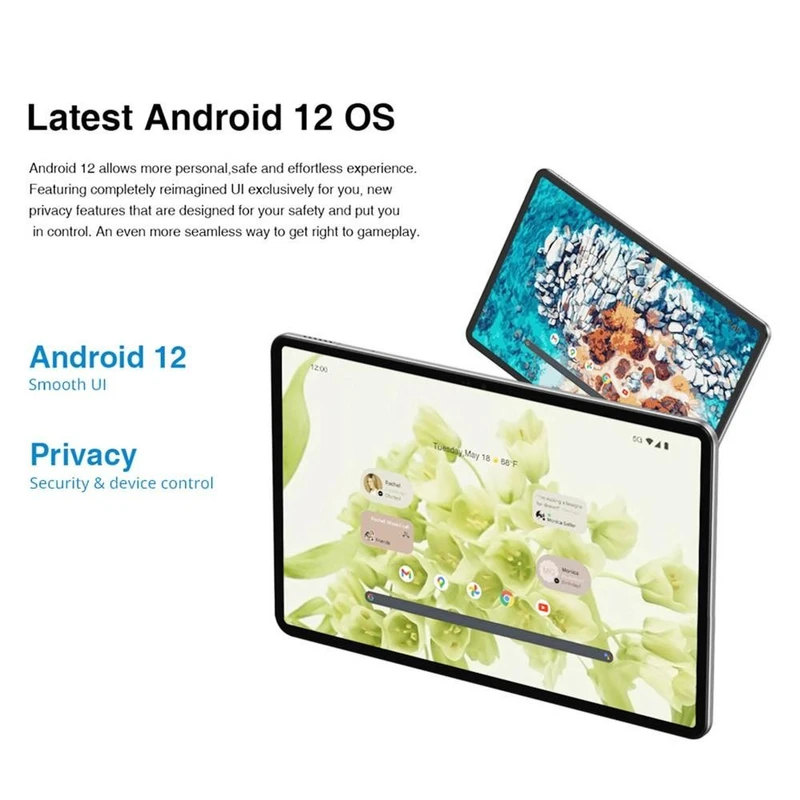 N-one Npad Pro 4G LTE Android 12 Tablet PC with Bracket, Film