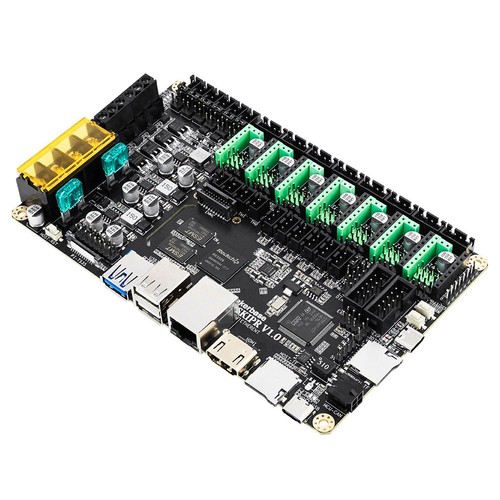 Makerbase MKS SKIPR V1.0 3D-Drucker-Steuerplatine mit Klipper MKS EMMC-Modul USB-WLAN-Adapter MKS PI-TS35-Bildschirm