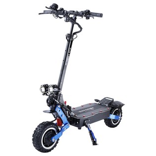 Halo Knight T108 Pro Electric Scooter 11” Off-Road Tire 3000W*2 Motors 95Km/h Max Speed 60V 38.4Ah Battery 80KM Range 200KG Max load Front & Rear Turn Signal IPX4 Waterproof Dual Hydraulic Brakes Electric Brake – Black