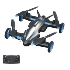 JJRC H110 Land & Air Firing Battle Drone con cámara 2 baterías azul