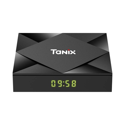 TANIX TX6S Allwinner H616, Android 10.0 KODI TV-Box, 2 GB RAM 8 GB ROM, 2,4 G 5,8 G WiFi, LAN Bluetooth TF-Kartensteckplatz USB 2.0x3