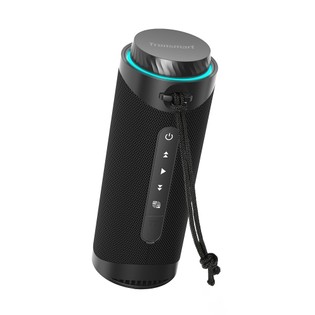 Tronsmart T7 Portable Bluetooth Speaker with LED Lights, 30W Output, SoundPulse, TWS, ATS2853, IPX7 Waterproof, Custom Equalizers - Black