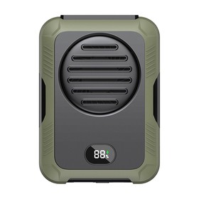 DQ223 Portable Hanging Neck Fan Green
