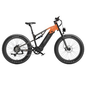 Bicicleta eléctrica LANKELEISI RV800 Rueda 26*4.0'' Naranja