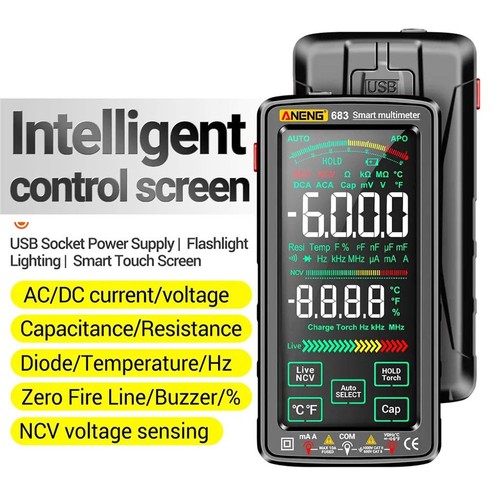 thumbnail image 2 of 1000V AC/DC Multimeter 2 of 14