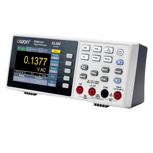 OWON XDM1241 Tragbares Tisch-Digitalmultimeter