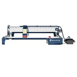 SCULPFUN S30 Ultra 11W Laser Engraver Cutter, Automatic Air Assist, 0.08x0.08mm Laser Focus, Replaceable Lens, Upgraded Linear Slide, Bluetooth, Emergency Stop, Key Lock, Engraving Size 600*600mm - EU Plug