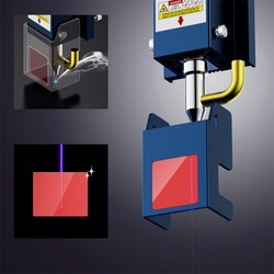 SCULPFUN S30 Ultra 11W Laser Engraver Cutter, Automatic Air Assist, 0.08x0.08mm Laser Focus, Replaceable Lens, Upgraded Linear Slide, Bluetooth, Emergency Stop, Key Lock, Engraving Size 600*600mm - EU Plug
