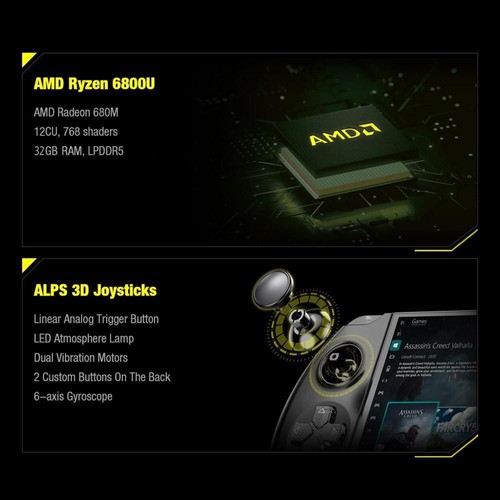 ミニPC GPD Win4 (6800U/32GB/1TB) Amazon.com: GPD Win 4,Portable Handheld Game Console 6
