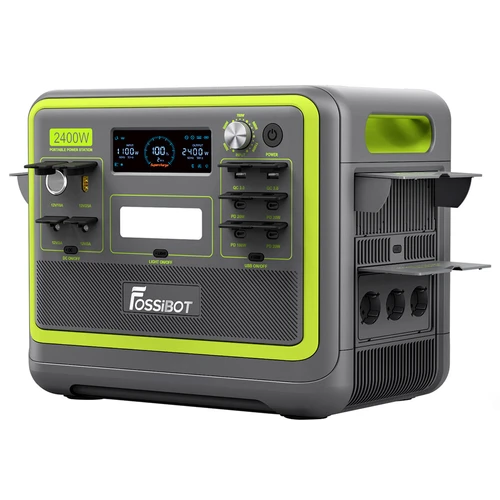 FOSSiBOT F2400 Energizer Portable Power Station 2048Wh LiFePO4 Battery,  2400W Output, 16 Input Ports, Power Adjustment Knob Green From  Romantatech888, $913.87