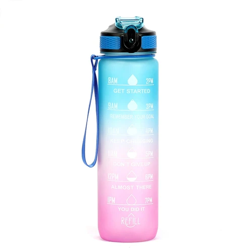 32oz Motivational Water Bottle