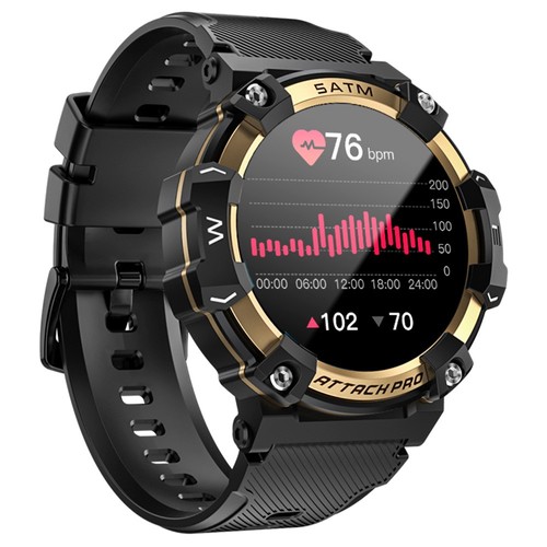 LOKMAT ATTACK 2 Pro Smartwatch 1,39'' TFT LCD Gold