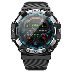 LOKMAT ATTACK 2 Pro Smartwatch 1.39'' TFT LCD Srebrny