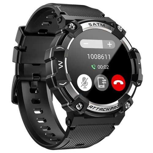 LOKMAT ATTACK 2 Pro Smartwatch 1,39'' TFT LCD Silber