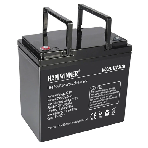 HANIWINNER HD009-07 12.8V 54Ah LiFePO4 Lithium Battery Pack (Geekbuying United States)